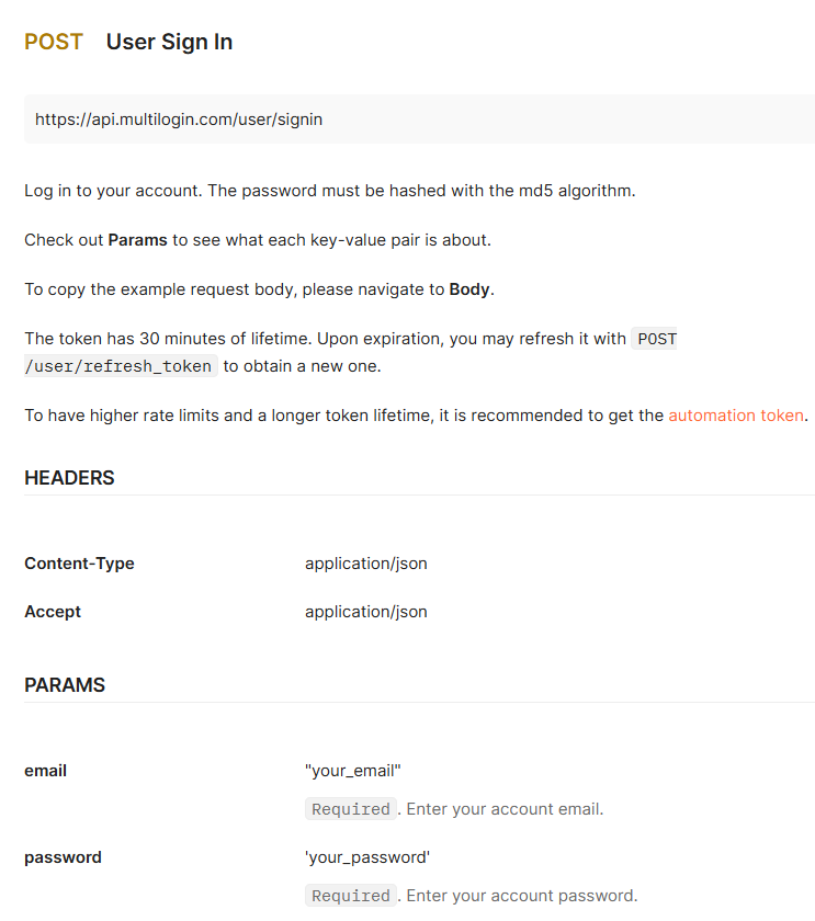 How to navigate Multilogin API documentation with Postman reference visual 3